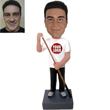Billiards Bobblehead Custom